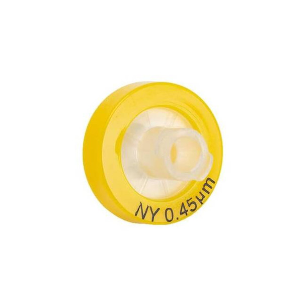 Globe Scientific Syringe Filter,13 mm Dia,10 mL,PK100 SF-NYLN-4513