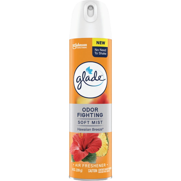 Glade 2X Fragrance 7.3 Oz. Hawaiian Breeze Spray Air Freshener 473