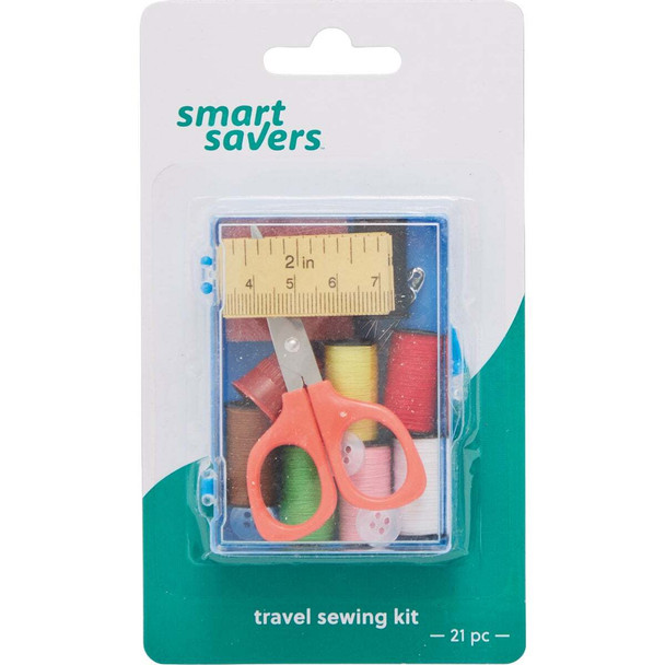 Smart Savers 21-Piece Travel Sewing Kit 250529 Pack of 24