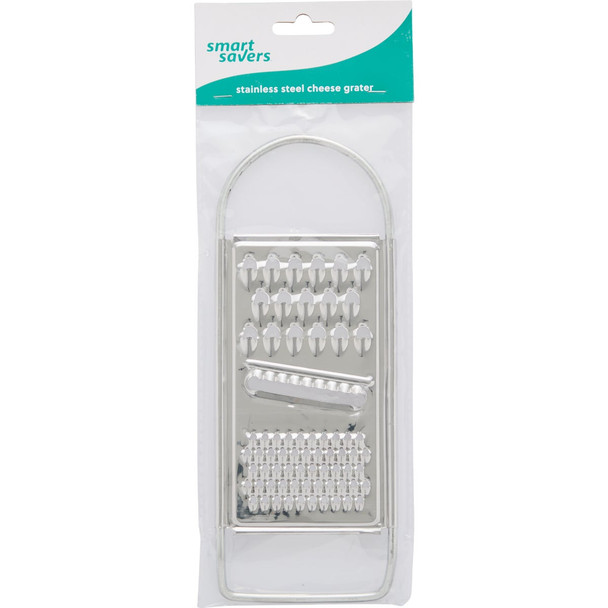 Smart Savers Stainless Steel Cheese Grater wm25009 Pack of 24