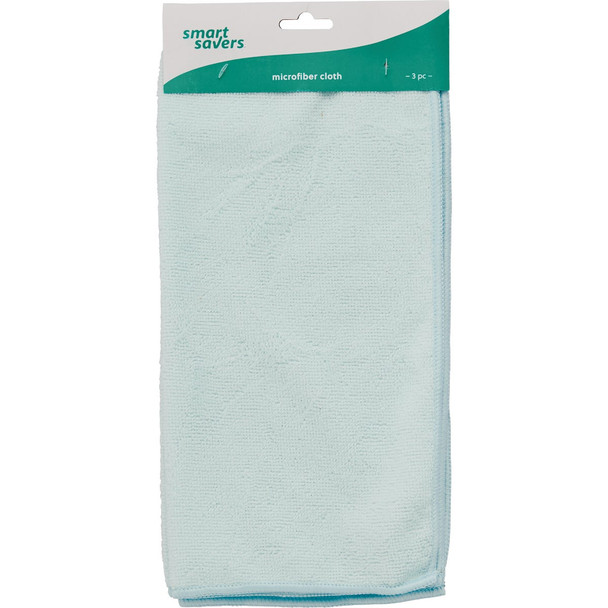 Smart Savers 13 In. x 13 In. Micro Fiber Cloth (3-Pack) 250406 Pack of 12
