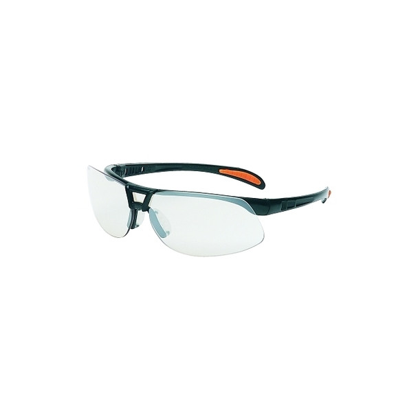 Protégé Eyewear, SCT-Reflect 50 Lens, Ultradura® Anti-Scratch Hardcoat, Black Polycarbonate Frame
