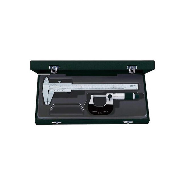 Z-Limit 2 Piece Vernier Caliper & Micrometer Inspection Tool Kit