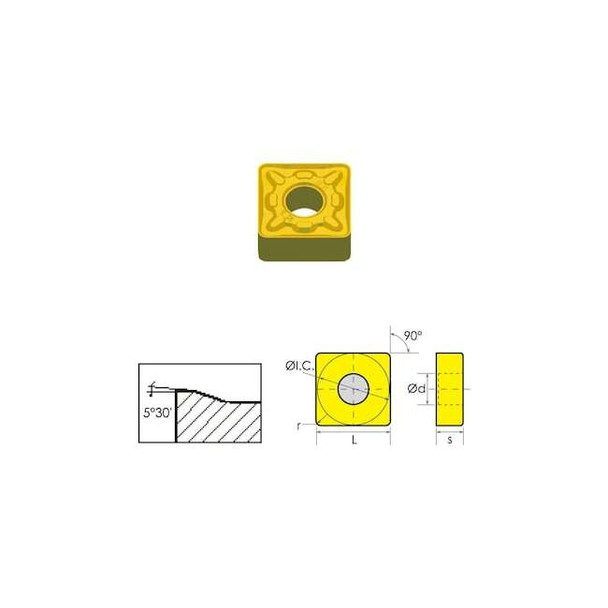 Hhip SNMG-543-DR Coated Carbide Insert 6049-1543