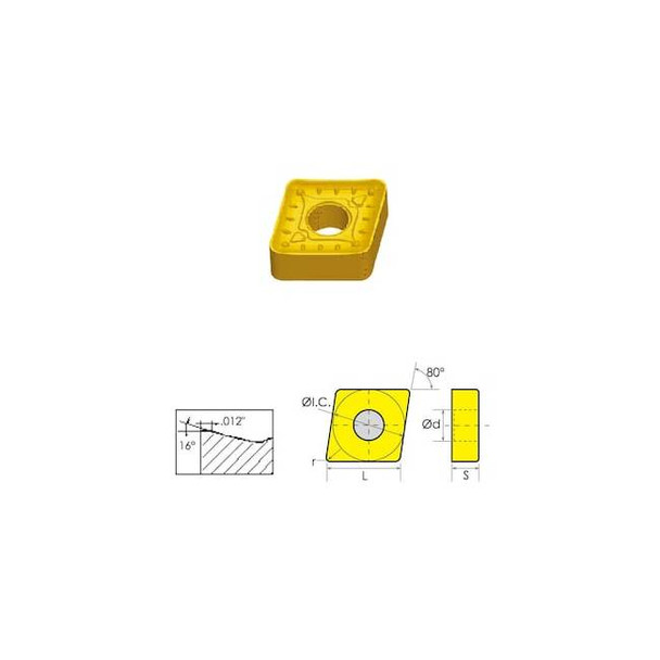 Hhip CNMG-544-DR Coated Carbide Insert 6048-0544