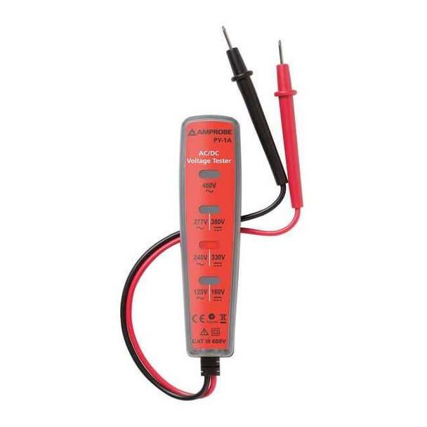 Amprobe Voltage Detector/Tester,CATIII 600V PY-1A