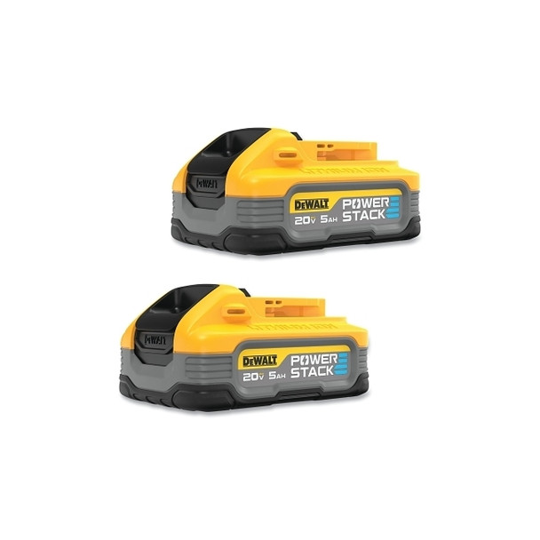 20V MAX* XR POWERSTACK™ Battery, Lithium-ion, 5.0 Ah, Includes 2-Batteries