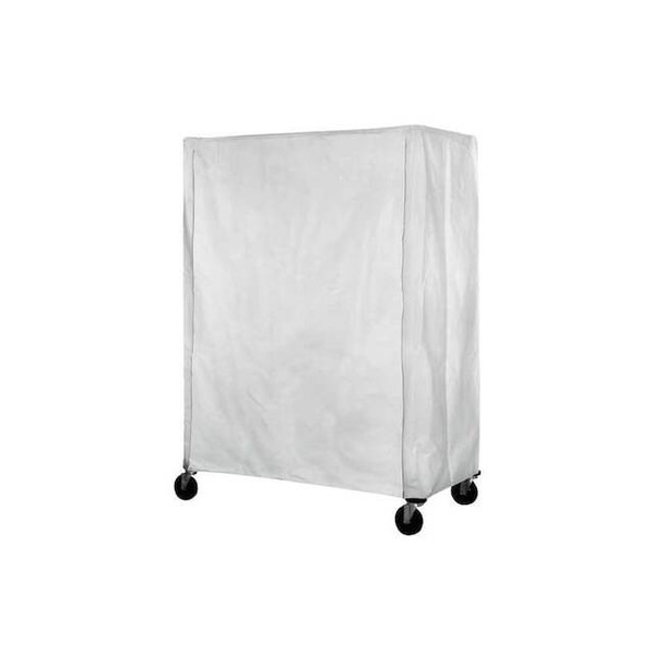 Eagle Group Cart Cover, 72x24x74, White, Polyester CV-74-2472