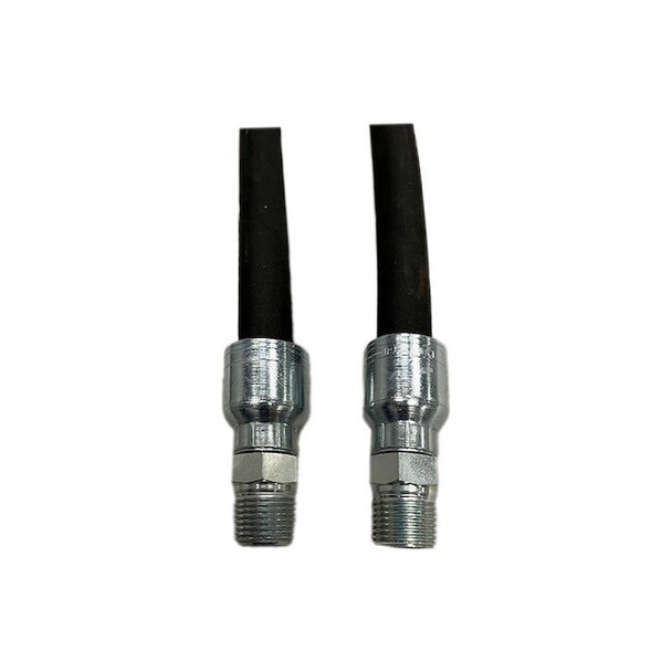 Aeroquip Wire Braided Hydraulic Hose Assembly EC215-04-2MP-2MP-48"