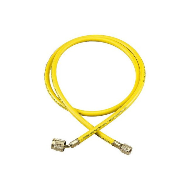 Yellow Jacket Hose, 6 ft L, Yellow, 800 psi, 1 Hose 22072