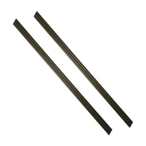 Mirredge Strips, 36 in L, 1 1/2 in W, 1/4 in H, Cherry Walnut 45236