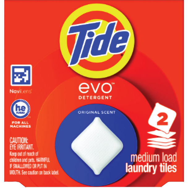 Tide Evo Laundry Detergent Tile, Original Scent (2-Ct.) 80859796