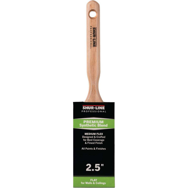 Shur-Line Pro 2 1/2 In. Flat Paint Brush 30031103