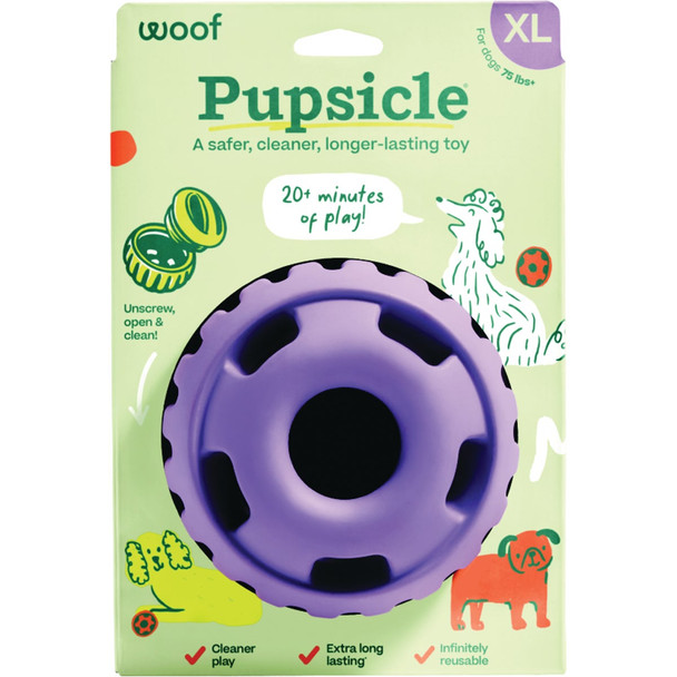 Woof Pupsicle XL Lavender Dog Toy PXL-LAV