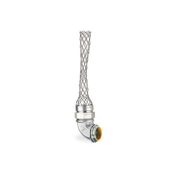 Hubbell Wiring Device-Kellems Liquid Tight Grip,90 Deg,1-1/2 In. 74093546