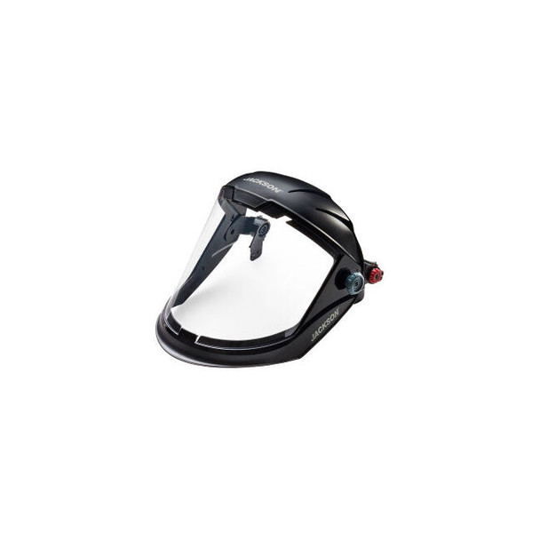 Jackson Safety  Maxview Premium Hard Hat Faceshield Chin Guard Clear PC Uncoated