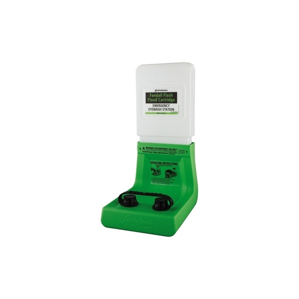 Flash Flood® Emergency Eyewash Station, 1 gal, Gravity Feed, Wall Mounting