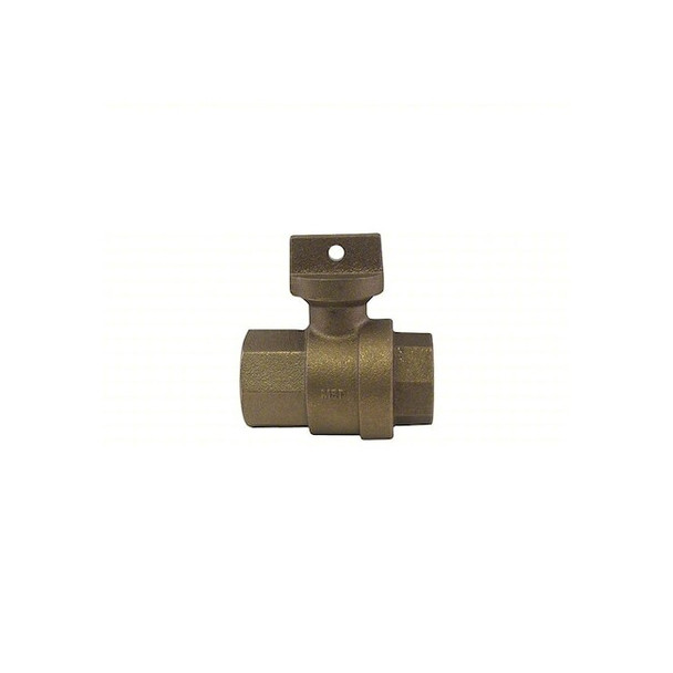 A.Y. Mcdonald Manual 2-Way Ball Valve,NPT,Brass 76101 3/4"