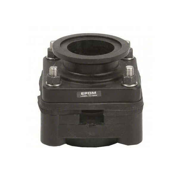 Banjo Bulkhead Fitting,EPDM,4 3/8"L,Poly MBF220BD Pack of 5