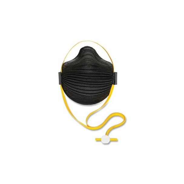 M Series Black Disposable Respirator, Small, Black, Full Foam Face Seal