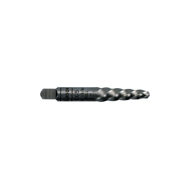 Spiral Flute Screw Extractors - 534/524 Series, 5/64 in, Carded