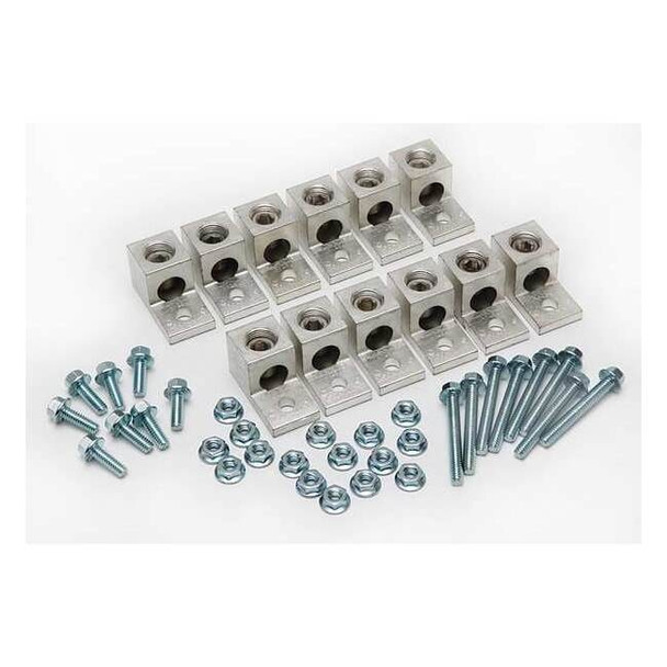 Mechanical Lug, 250 kcmil Max, 1 Conductor, 5/16 in Stud, Aluminum