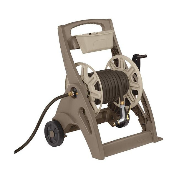 Suncast Garden Hose Reel,Free Standing,Resin SFB200B