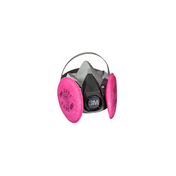 3M Half Facepiece Reusable Respirator Assembly 6291/07001(AAD) P100 Medium