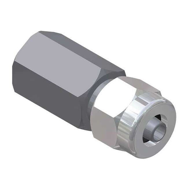 Continental Industries Strt, Steel, Comp. 1 in, FNPT 5/8 in 1442-00-1514-00