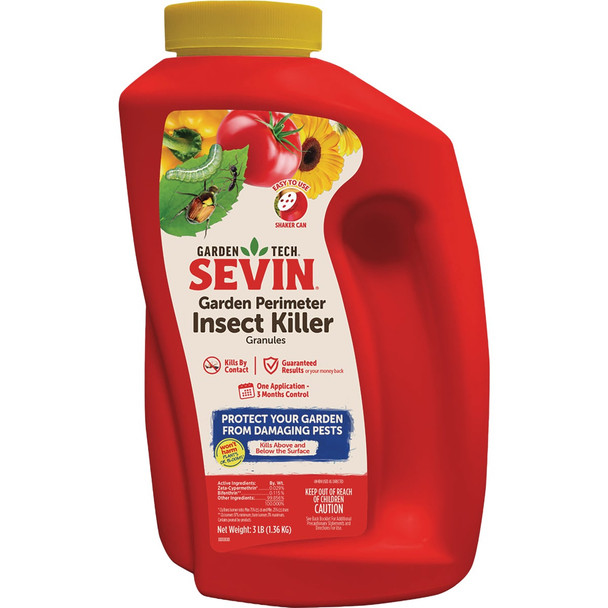 Garden Tech Sevin 3 Lb. Granules Garden Perimeter Insect Killer 100550343