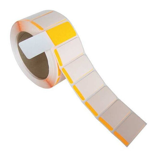 Badger Tag & Label Self-Laminating Label,1x2 In.,PK500, 6994OR 6994OR