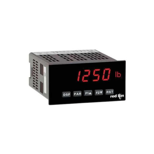 Red Lion Controls Digital Panel Meters,Red LED,PAX PAXS0000