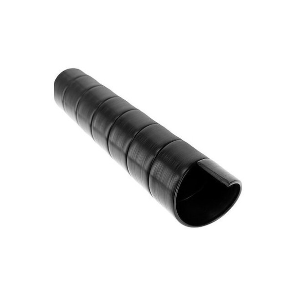 Caplugs Spiral Wrap,Pre-Cut,BLK 90PC5BK