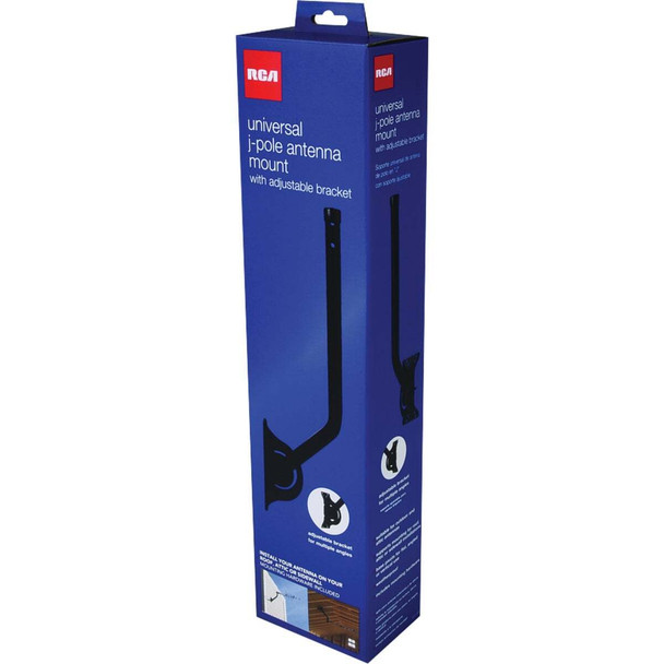 RCA 18.8 In. L. Universal Outdoor Antenna J-Pole with Adjustable Bracket VH119E