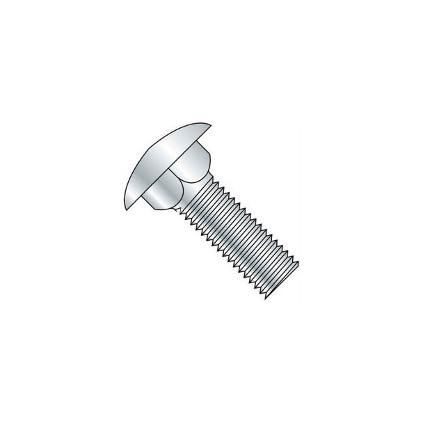 Carriage Bolt - 3/8-16 x 2-1/2"" - Round Head - Steel - Zinc CR+3 - Grade A - FT