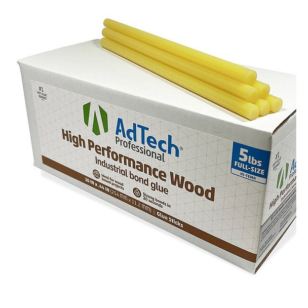 Adtech Glue Stick, Tan, 1/2 in Dia, 10 in L, 85 PK 962-110-5