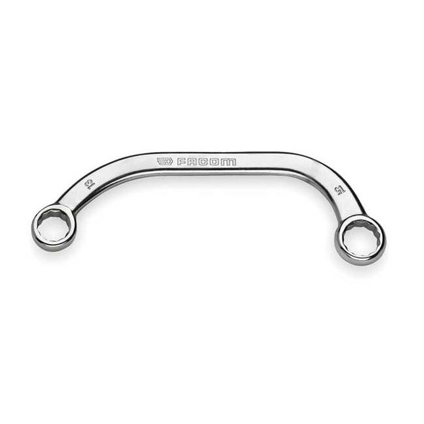 Facom Satin Obstruction Box Wrench 19 x 22 mm - 12 Point FM-57.19X22
