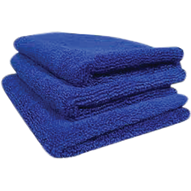 Edgeless MF Towel Grey 400gm Dark Blue G-41DB