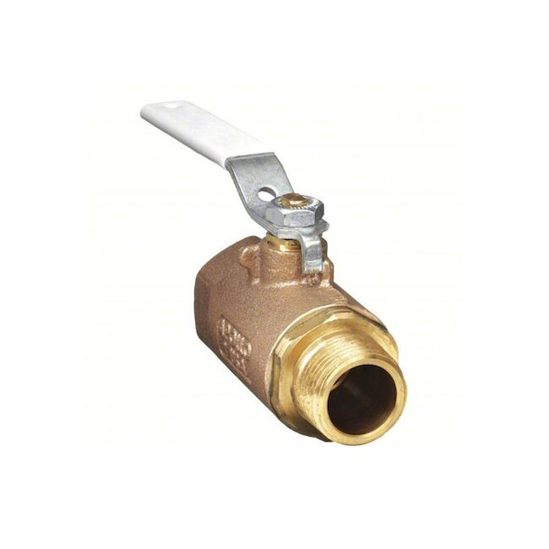 Apollo Valves 1" FNPT x MNPT Bronze Ball Valve Inline 70LF80501