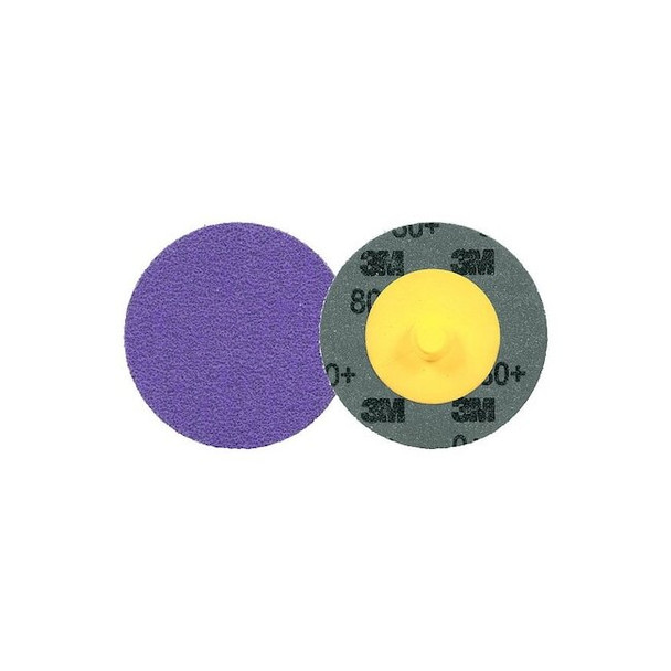 3m Cubitron Quick-Change Disc,Ceramic,2 in Dia.,PK50 7100331728