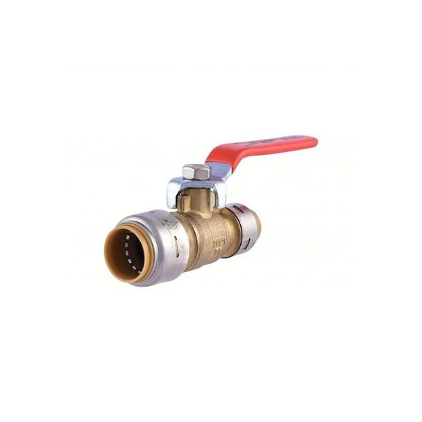 Sharkbite Quarter-Turn Reducing Ball Valve,Brass UR22973