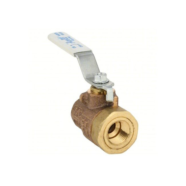 Apollo Valves Manual 2-Way Ball Valve,NPT,Brass,Bronze 77CLF14201A