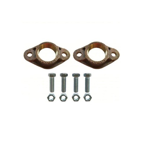 Bell & Gossett Flange,StainlessSteel,FNPT,11/4in,PK2 101503LF