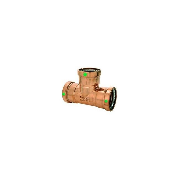 Viega Tee,Copper,Press-fit21/2",21/2",3/4" 22309