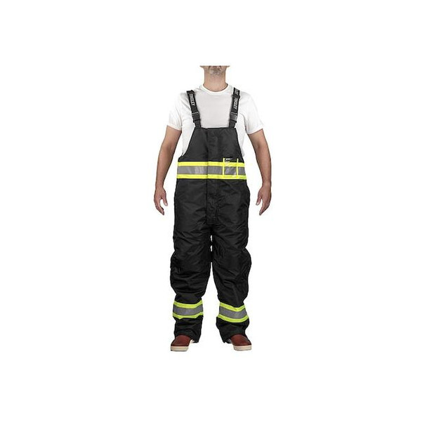 Tingley Insulated Overall, Nylon, Black, 2XL O28223C.2X