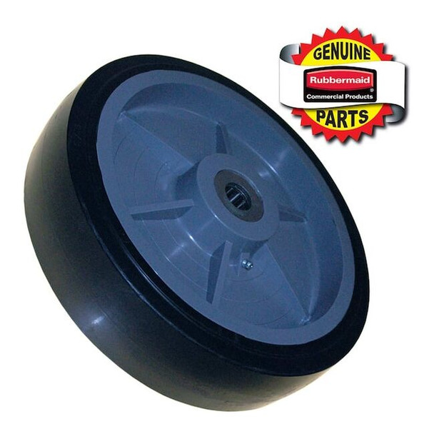 Rubbermaid Commercial Wheel,For Use With 5Z193,5M641,5M643-5 GRFG1026L60000