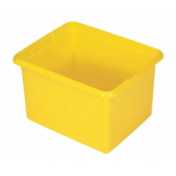 Rubbermaid Commercial Organizing Bin,11 in L,Yellow FG9T8400YEL