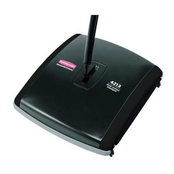 Rubbermaid Commercial Dual Action Floor Sweeper,7-1/2" FG421388BLA