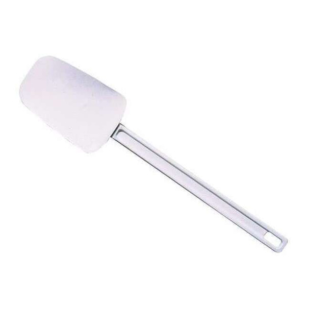 Rubbermaid Commercial Spoonula,9.5 in L,Silicone FG193300WHT