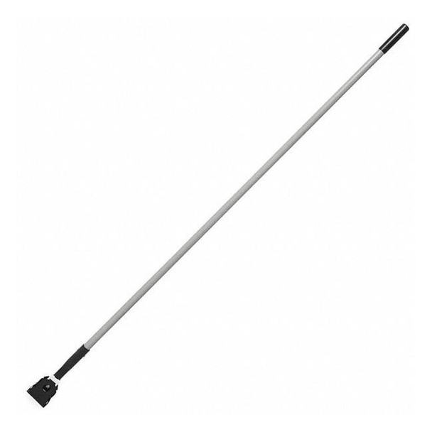 Rubbermaid Commercial 60" Snap On Dust Mop Handle, Gray, Fiberglass FGM146000000